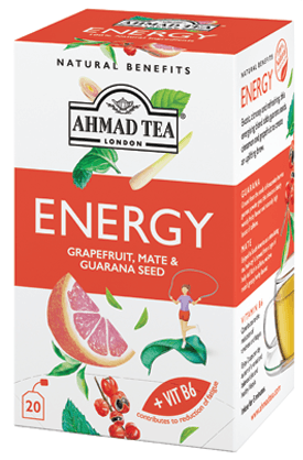 Ahmad Teabag Benefits Energy 6 x 20