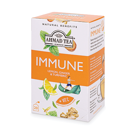 Ahmad Teabag Benefits Immune 6 x 20