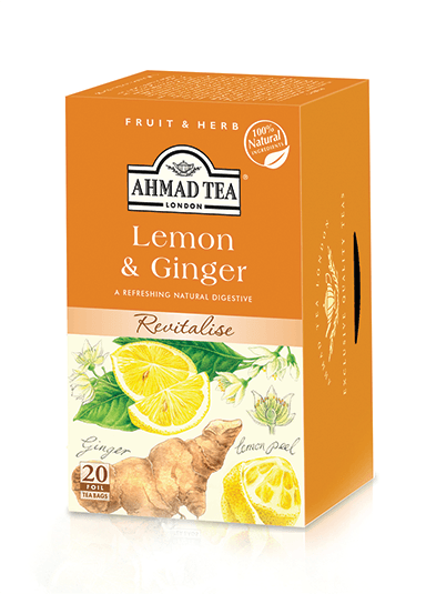 Ahmad Teabag Lemon&Ginger 6 x 20