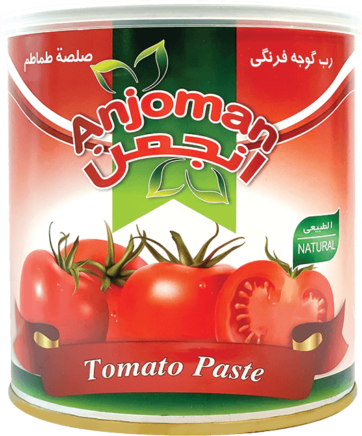 Anjoman Tomato Paste Tin 12 x 880 g